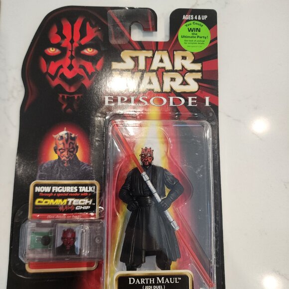 Darth Maul (set of 3) - Star Wars Episode 1 Action Figures (Sealed) - Picture 3 of 4